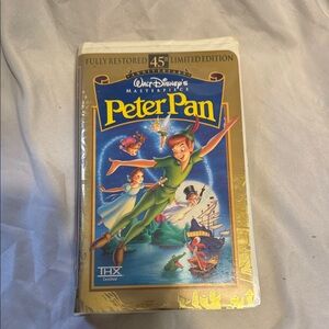 Disney Peter Pan VHS